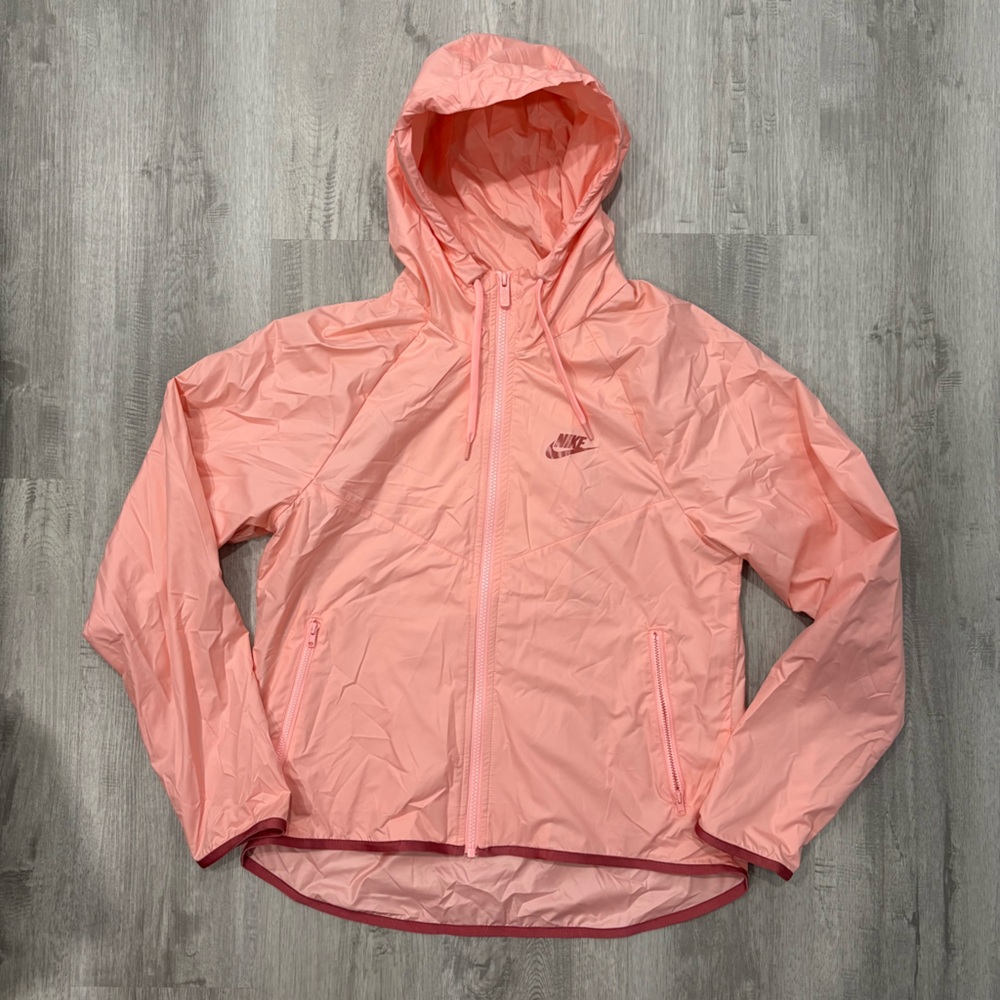 Nike Women’s Water-Repellent Hooded Full Zip Running Jacket